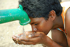Giftiges Trinkwasser in Punjab, Indien